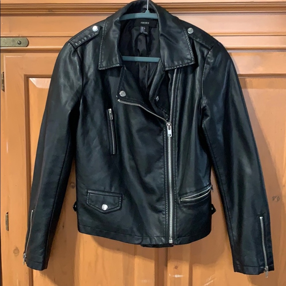 Forever 21 leather jacket
